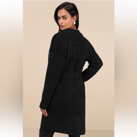 Anthropologie NWT NVLT Fringed Coatigan size XL. - Picture 8 of 16